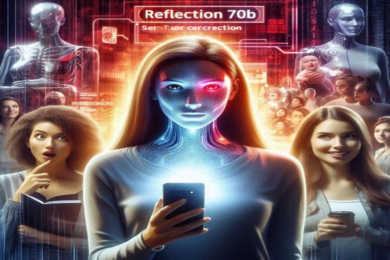 تفاعل الناس مع نموذج Reflection 70b في وسط نقاش حول تأثير الذكاء الاصطناعي